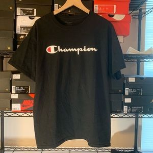 Champion script Tee